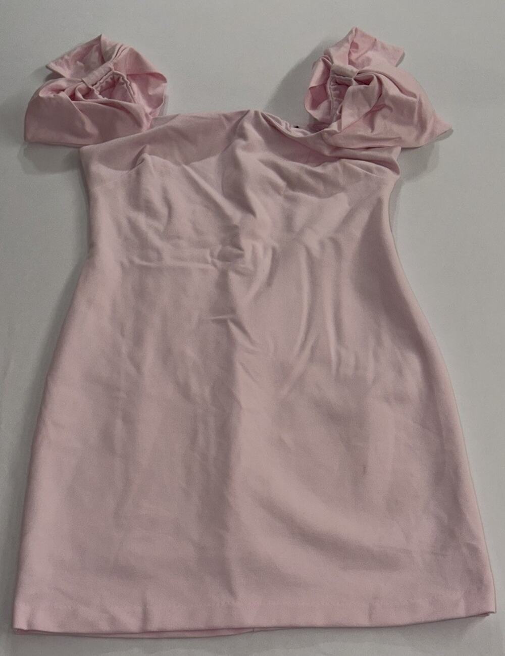 Wild Fable Women’s Pink Bow Strap Mini Dress Size S